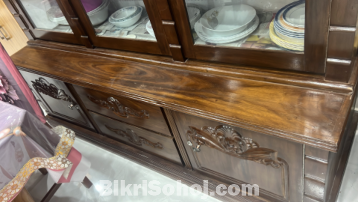 authentic wood showcase used